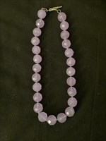 Designer Lilac Necklace