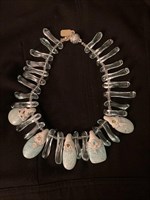 Recycled Coke Bottle Glass Creates a Gorgeous Necklace 