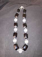 Black Crystal Necklace