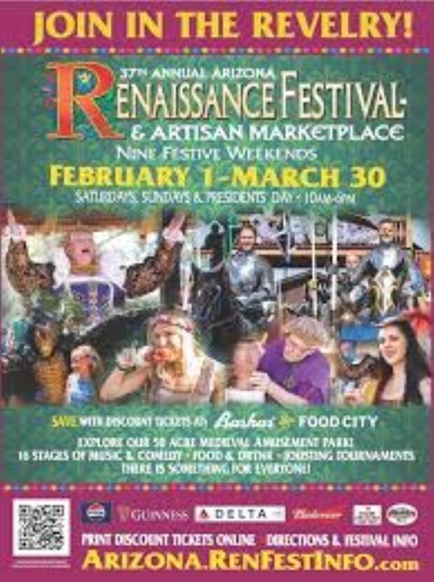 2025 Renaissance Festival - Feb 1st - March 30th - Children Tickets